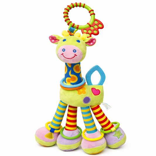 Plišana žirafa 3u1 za bebe